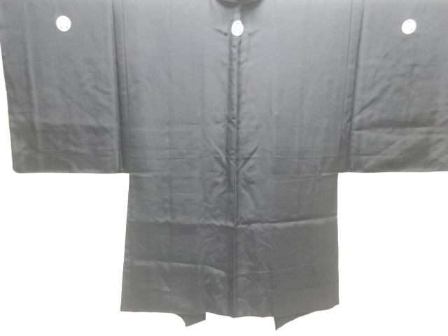 JAPANESE HAORI FOR MEN / MONTSUKI HABUTAE